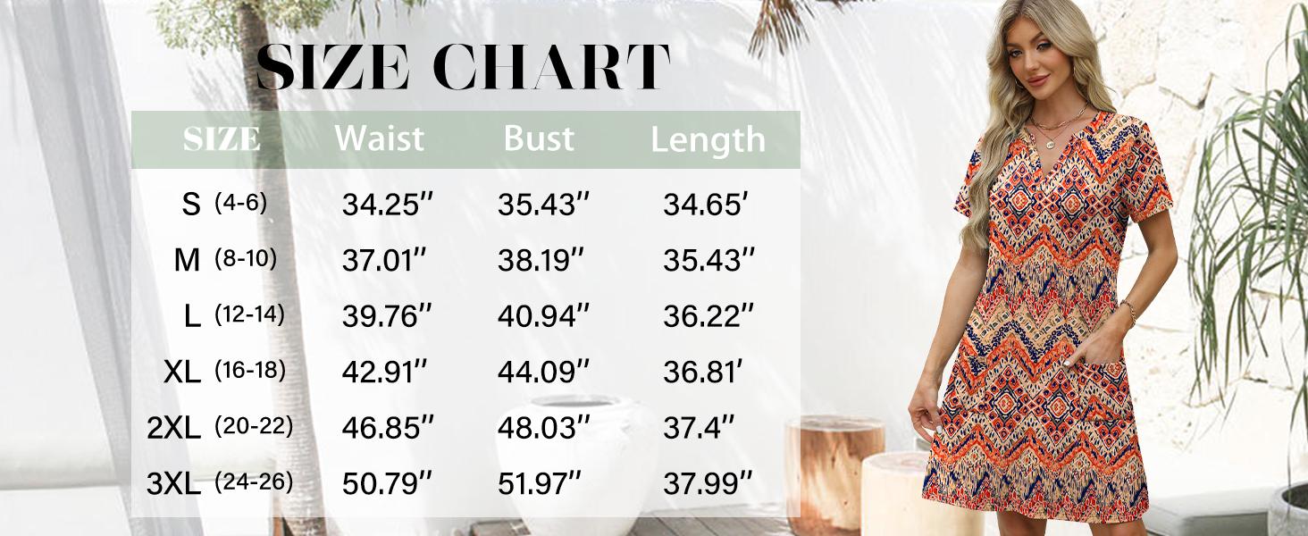OFEEFAN Summer Dress Dresses for Women 2026 Casual Summer V Neck Wedding Guest Dress Short Sleeve Fashion Beach Vacation Clothes OFEEFAN Summer Dress Dresses for Women 2026 Casual Summer V Neck Wedding Guest Dress Short Sleeve Fashion Beach Vacation Clothes