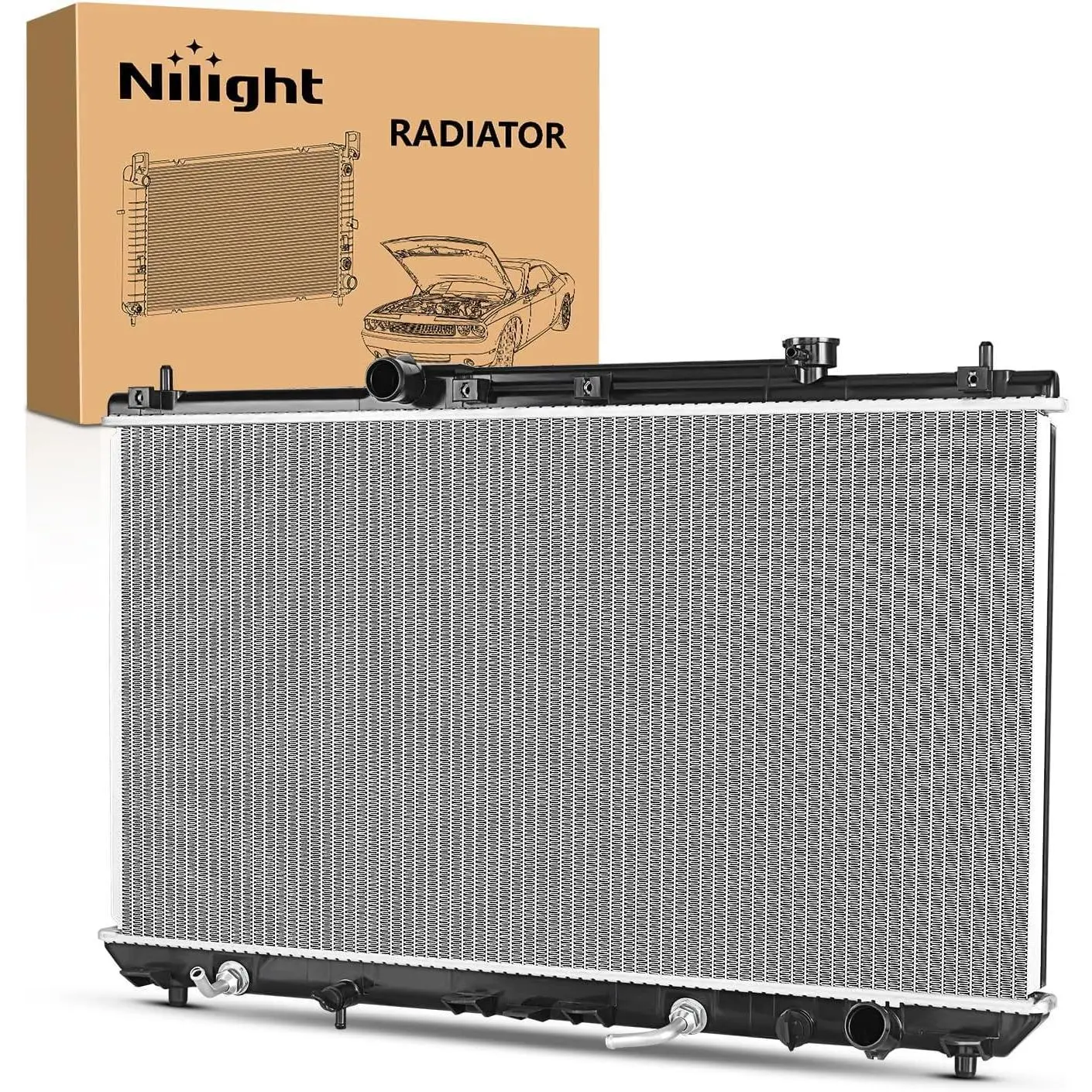 Nilight Radiator for Toyota Camry Solara 1997 1998 1999 2000 2001,Automatic Transmission Replace# 1640003140, 1640003141