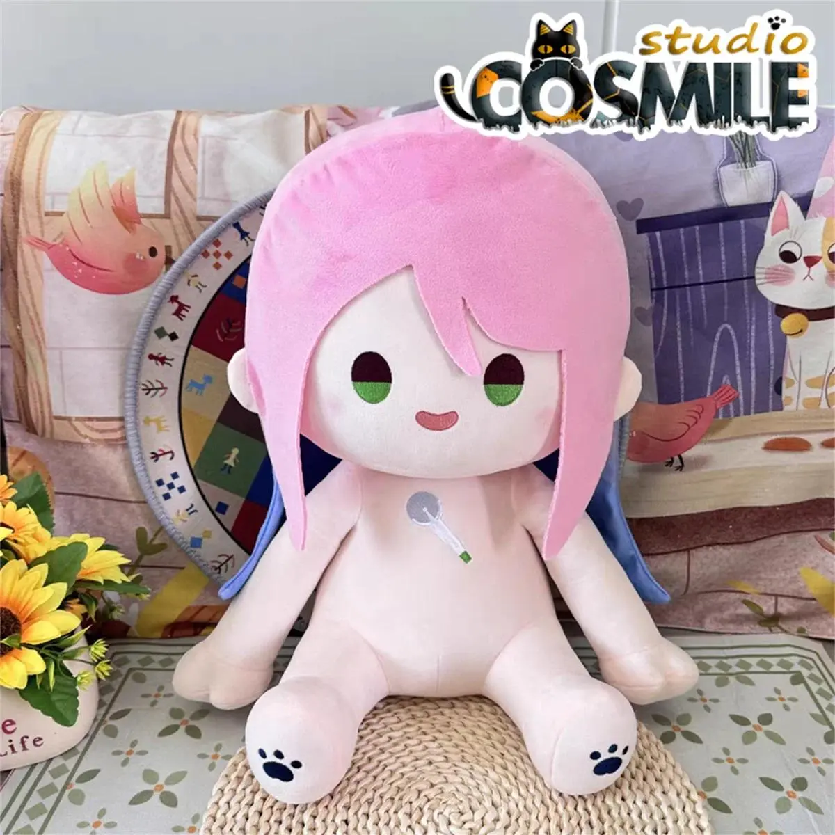 Official Star Idol Band Alien Stage Ivan Till Mizi Sua Luka Hyuna Stuffed Plushie 40cm Plush Doll Body Clothes BB