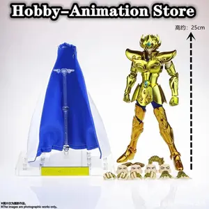 MST Model Saint Seiya Myth Cloth EX Virgo Shaka Pisces Aphrodite Scorpio Milo Aquarius Capricorn Leo Gemini Saga Kanon 3.0 Plus