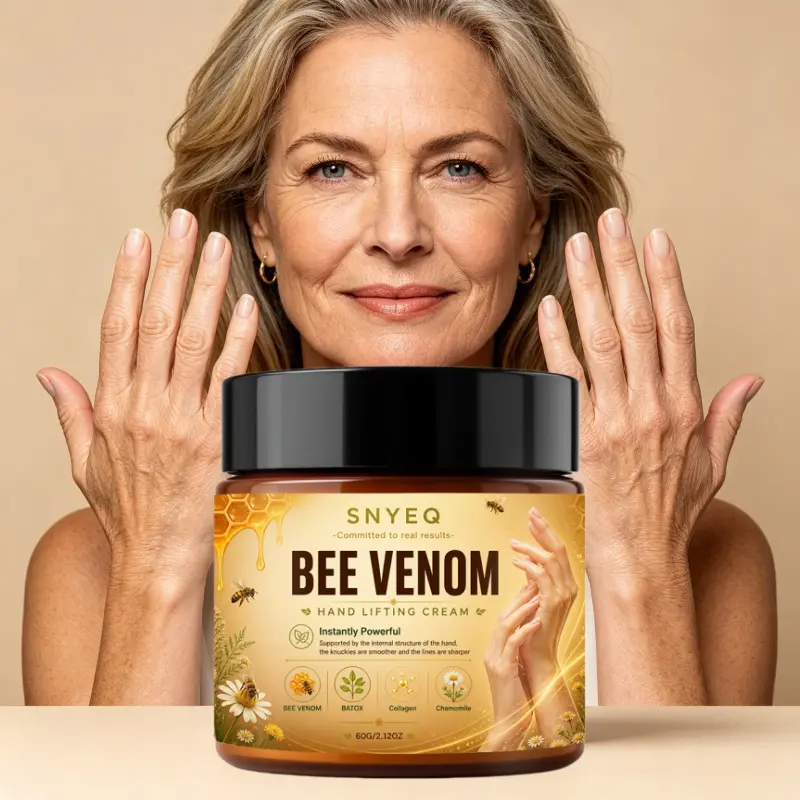 Bee Venom BATOX CREAM-hands Lifting and Firming Cream, Containing Retinol, Collagen, Hyaluronic Acid and Vitamins C and E- Smoothing, Provides Extremely Powerful Firming and Moisturizing, the Appearance of Hands Fine Lines, Hands Wrinkles