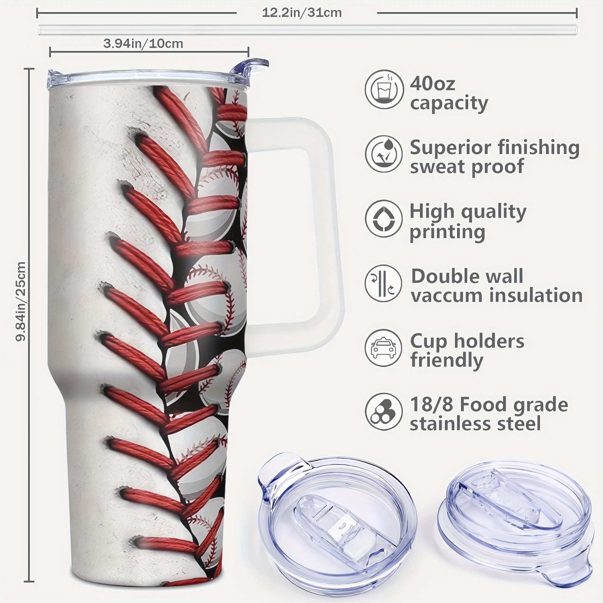 One piece, personalized custom name 40 ounces accompanying cup, fun printed mug 40 ounces, travel accompanying cup is suitable as a birthday and Christmas gift for women, male sisters, teachers and colleagues, and can be customized with name or text.