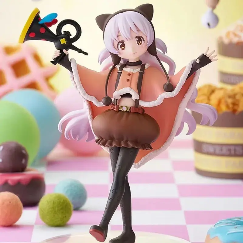 16CM Puella Magi Madoka Magica Nagisa Momoe Chibi Style Bishoujo Statue Action Figure, PVC-Free Cute Character Model Toy, Anime Gift Ideas for Collection, Bishoujo Statue Action Figures