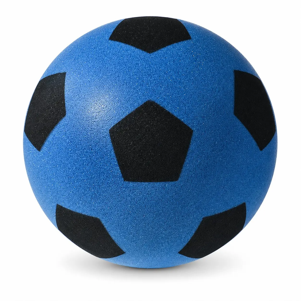 Silent Soccer Ball Soft Foam Indoor Football No Pump Needed Lightweight Training Play Ball for Kids & Family