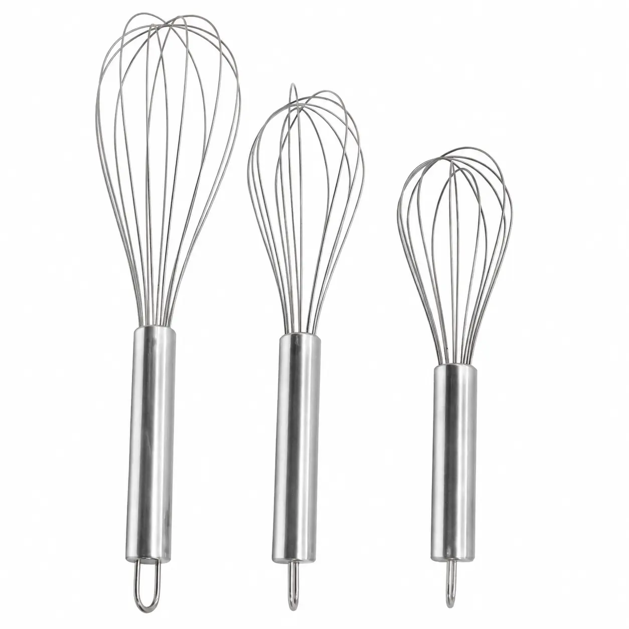 Heavy-Duty Rustproof Stainless Steel Manual Whisk Utensils - Ergonomic Handheld Egg Beater with Comfort Grip for Home Kitchen Use, Ideal for Mixing Eggs, Batters