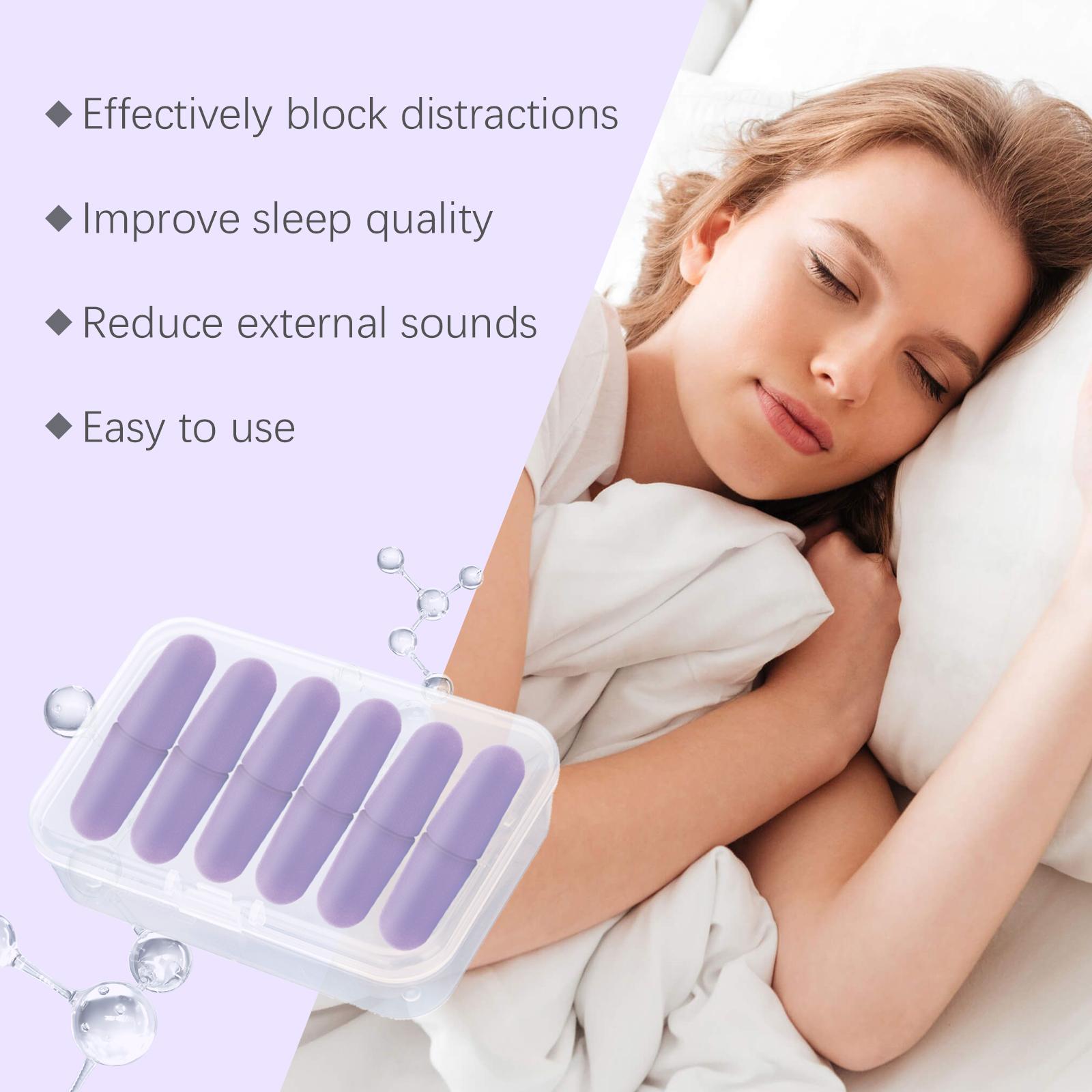 Laniska Sleep Care Earplugs help improve sleep quality, are portable for daily use, and provide relief for sleep care