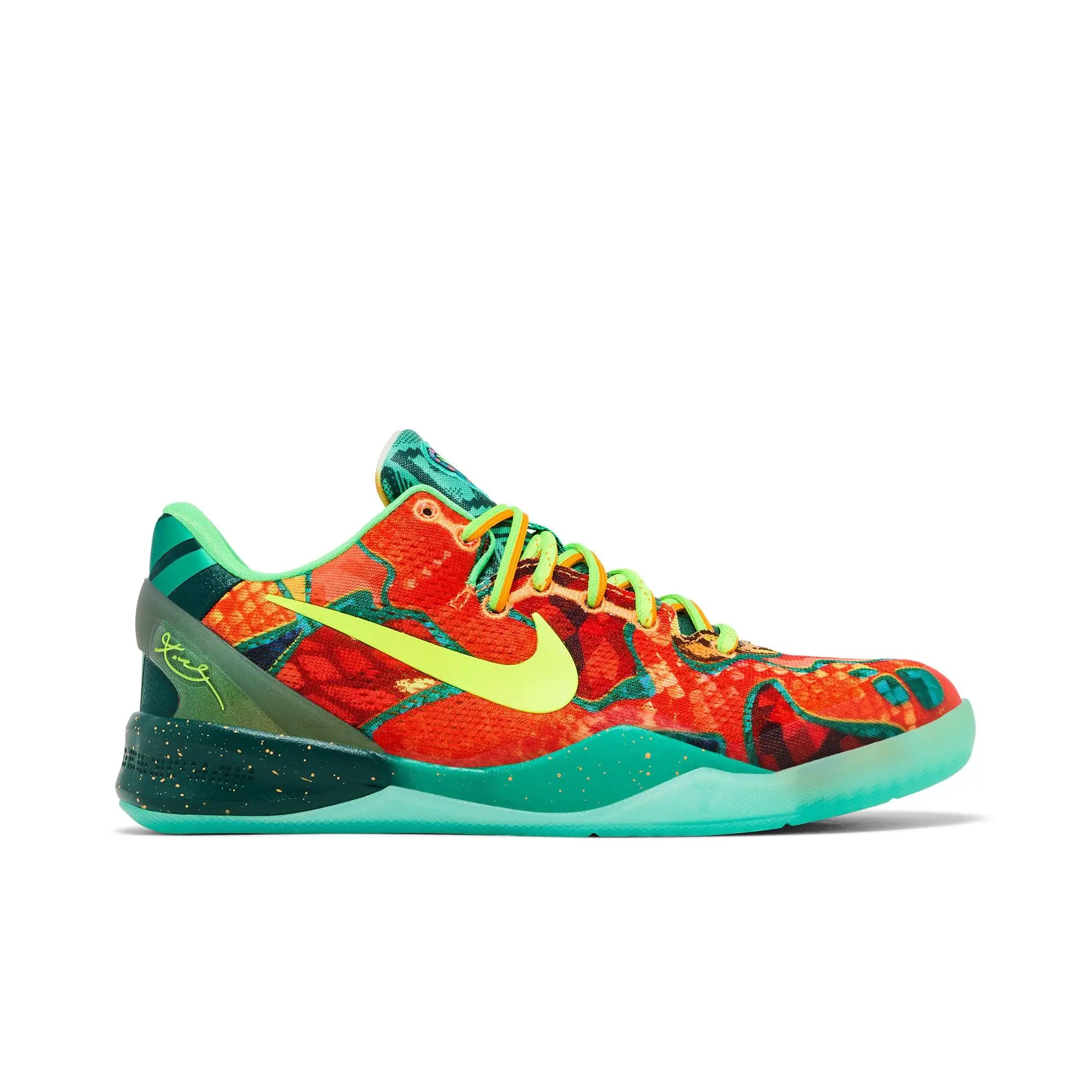 Nike Kobe 8 Grade School 'What The Kobe' 2025 (Unisex) Multi-Color/Multi-Color/Multi-Color kids basketball shoes FN0266 800