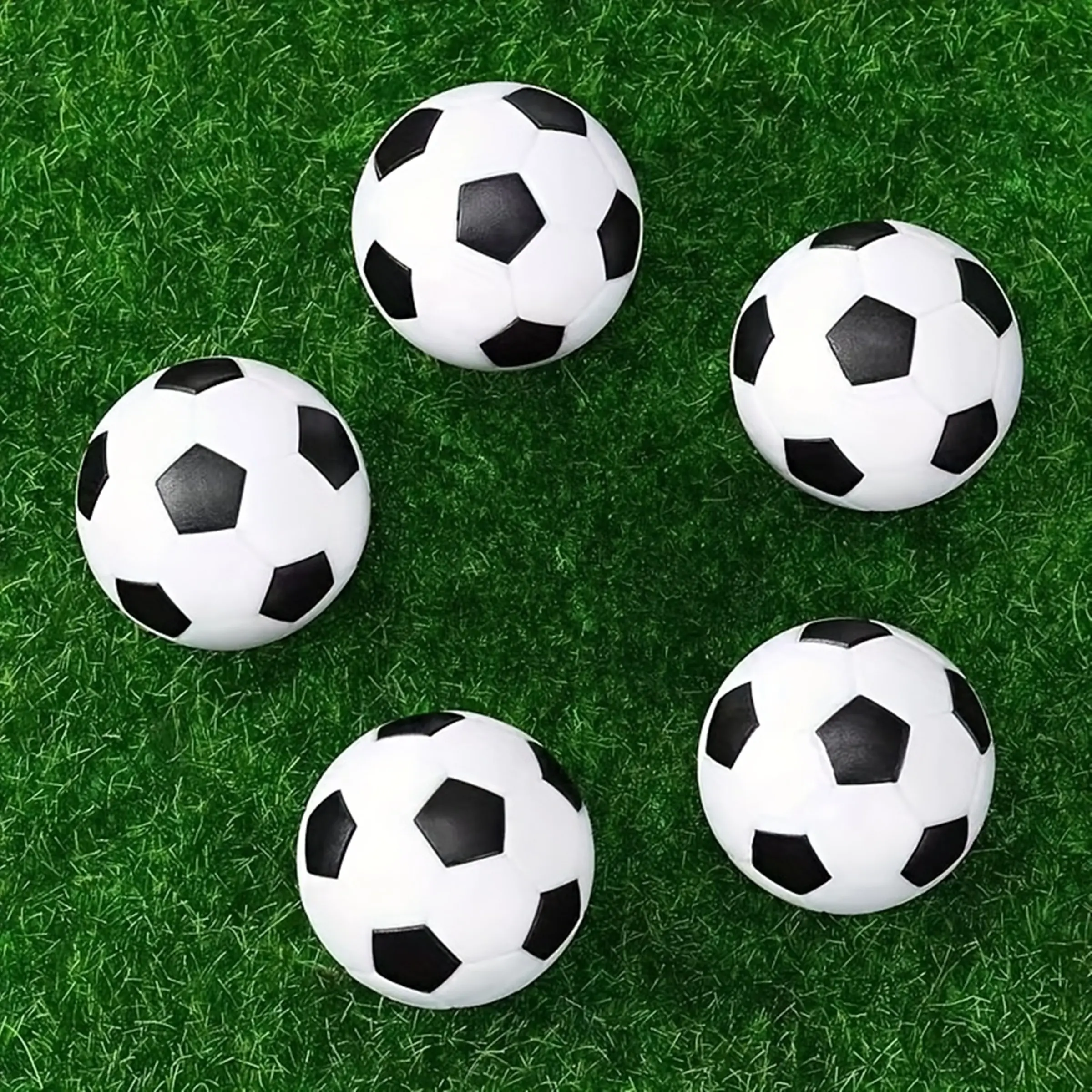 4/5/10pcs Football Balls, Table Soccer Replacement Footballs, Football Balls 32mm Mini Table Footballs Ball Accessory