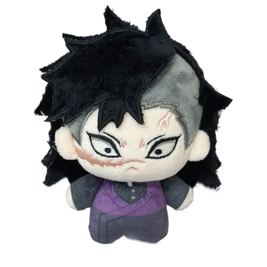 2026 New hot item 10cm Anime ‌Demon Slayer Kimetsu no Yaiba Shinazugawa Genya Plush Doll Cartoon Cosplay Stuffed Toy Christmas Gift