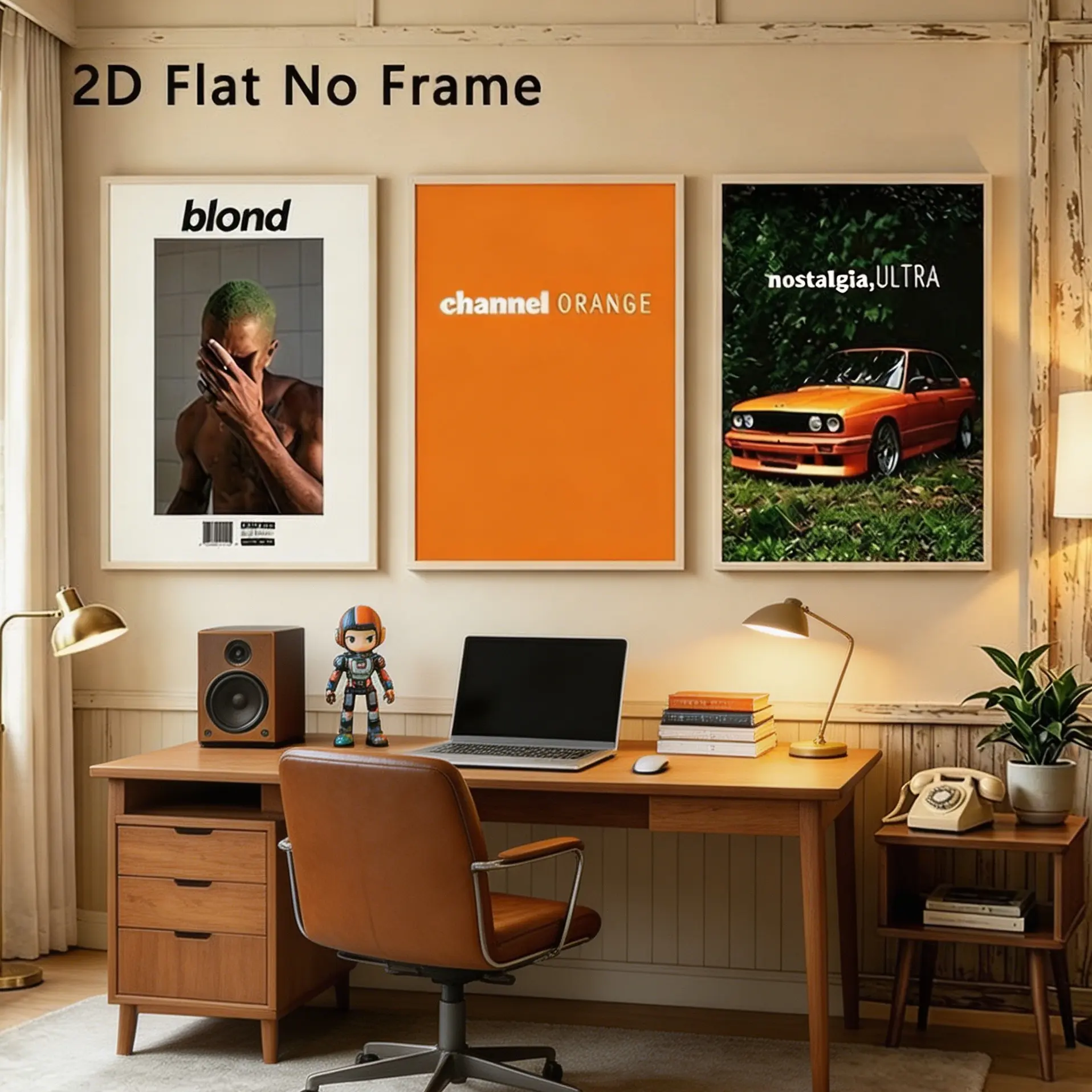 Unframed 3pcs Frank Ocean Poster Set, Hip Hop Music Canvas Wall Art, Home Wall Art, Blond & Channel Album Prints, Bedroom & Office Decor, Wall Picture Decor