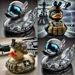 Novelty Mini Creative Toy Resin Figurine Duck Series Craft, Unique Decorative Ornament, Perfect Gift for Collectors