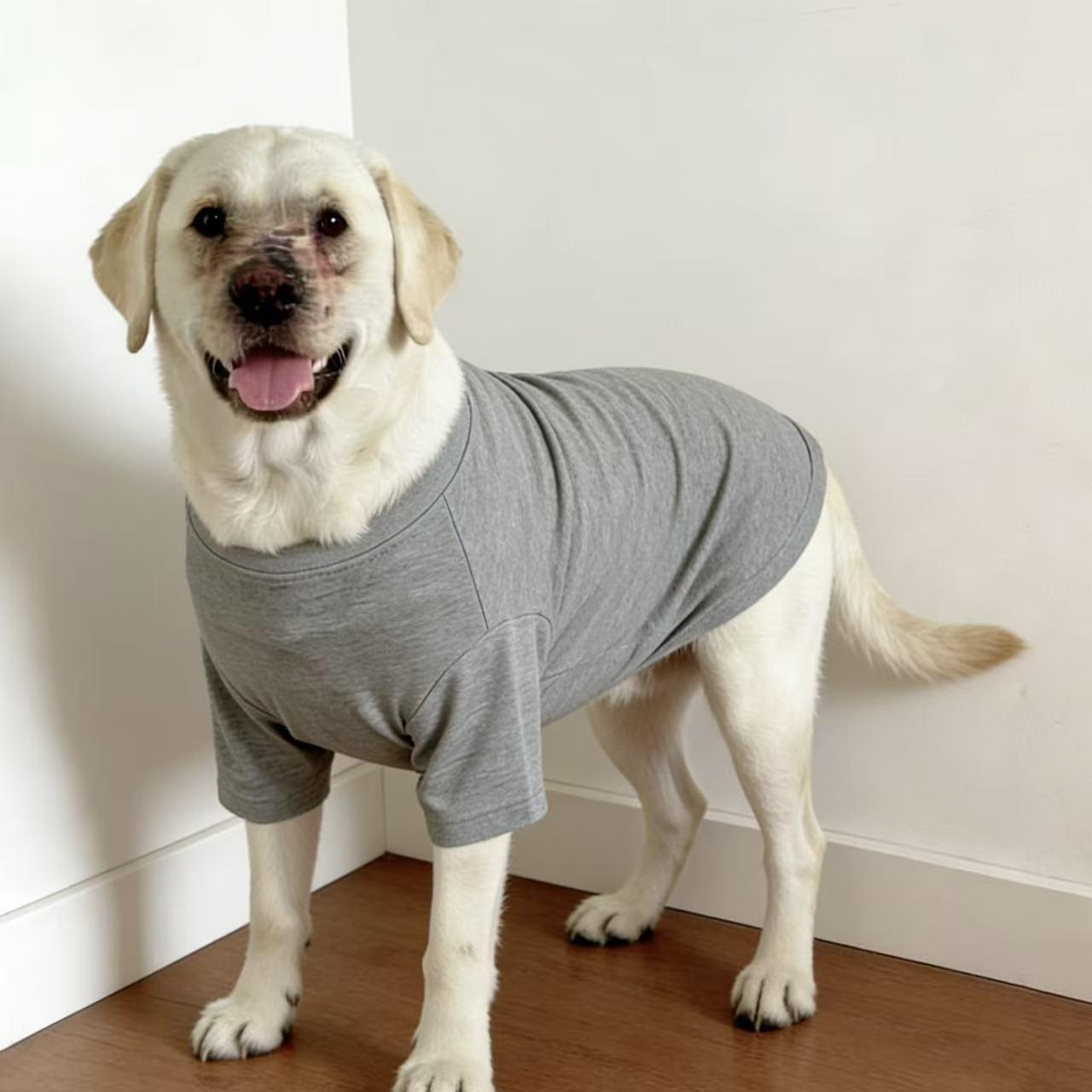 SoPets Summer Cooling Dog Shirts for Large Breeds Labrador Golden Retriever Thin Anti Shedding Shirt Breathable Pet Clothing