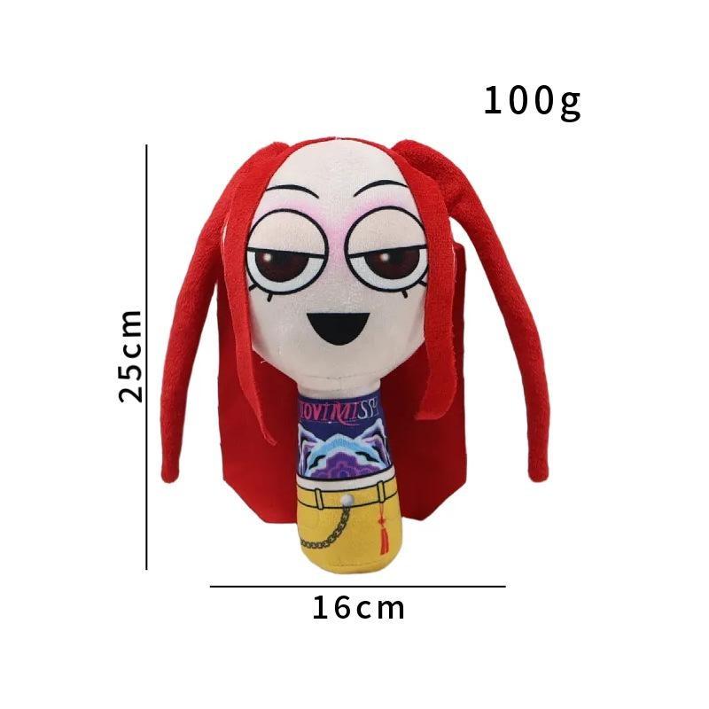 4Pcs Incredibox Sprunki K-Pop Demon Hunters Plush Set Soft Stuffed Dolls Cute Cartoon Toys Gift for Kids Fans