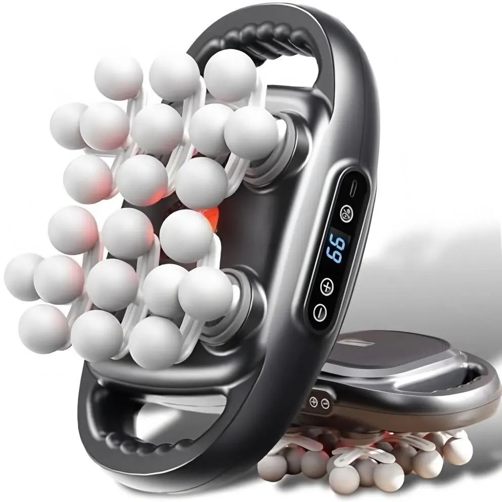 22-Head Fascia Gun High-Frequency Vibration Body Massage Gun Back and Waist Massager Neck Shoulder Massager Muscle masajeador