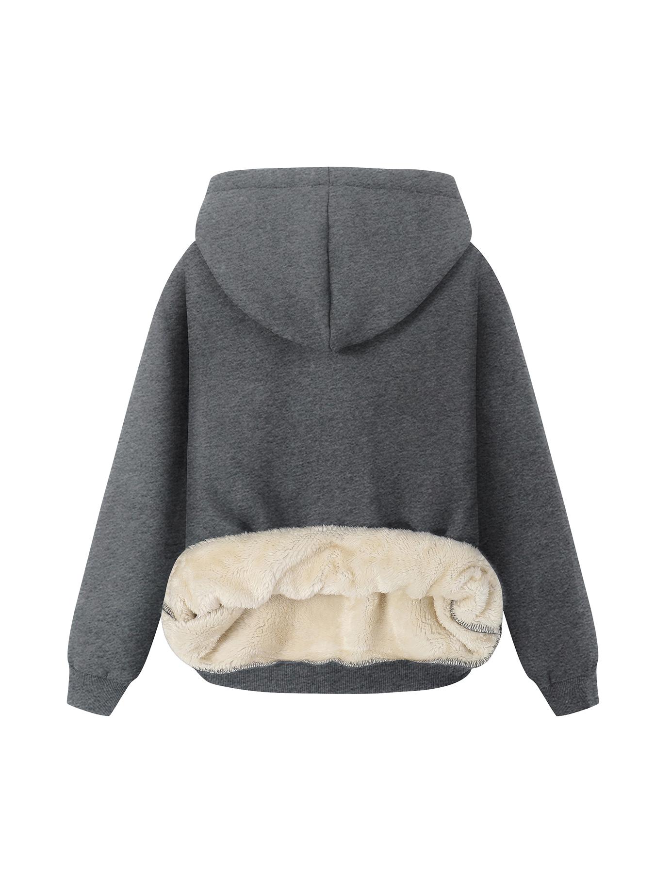 Women's Letter Print Drop Shoulder Long Sleeve Hoodie, Fashion Casual Hoodies Sweatshirts for Daily Holiday Outdoor Wear, Women Clothing for Winter