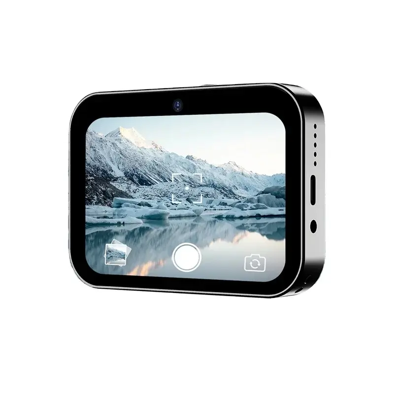 Portable Professional Digital Video Camcorder, 4K HD, 3-inch Touch Screen, 64MP CCD Sensor, Night Vision, MP3/MP4 Music Player, SD Card Supported