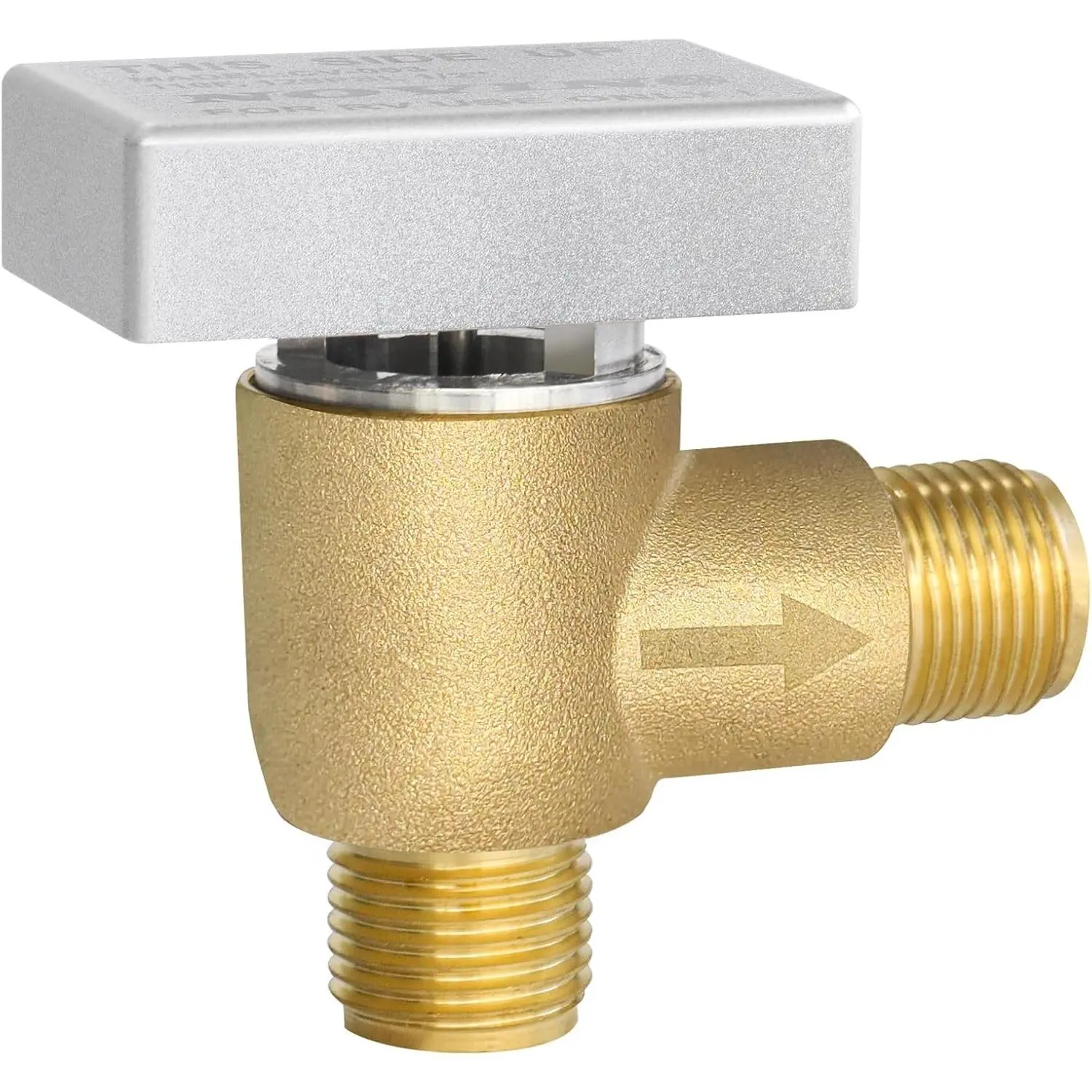 RV Vacuum Breaker Check Valve,Brass Camper RV Black Tank Flush Check Valve