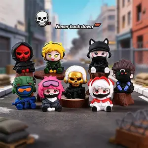 New Delta Handmade Figure Blind Box Toy, Desktop Decoration, Cute Resin Statue, Trendy Collectible Gift, Perfect for Fans