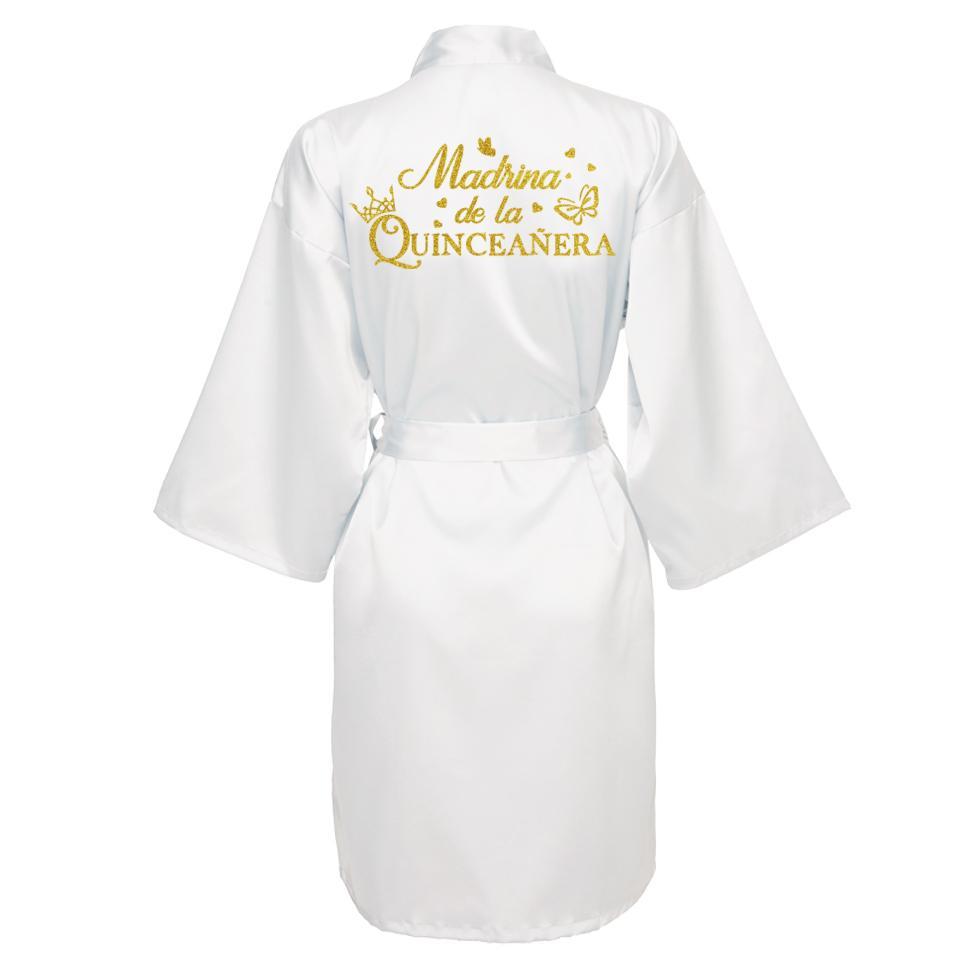 Mis XV Bathrobes Princess Sweet 15 Years Girl Birthday Party Mis Quince Años Robes Quinceanera Robe