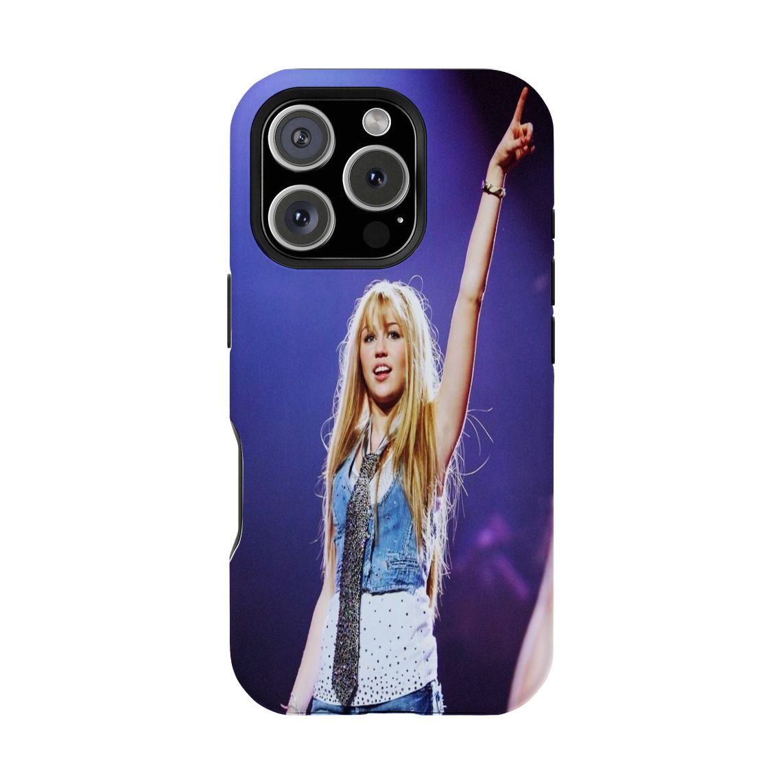 Hannah Montana Double-layer durable phone Cases For iPhone 17 16 15 14 13 12 Promax Pro Plus, hard shell protection ,Unique design,best Gift