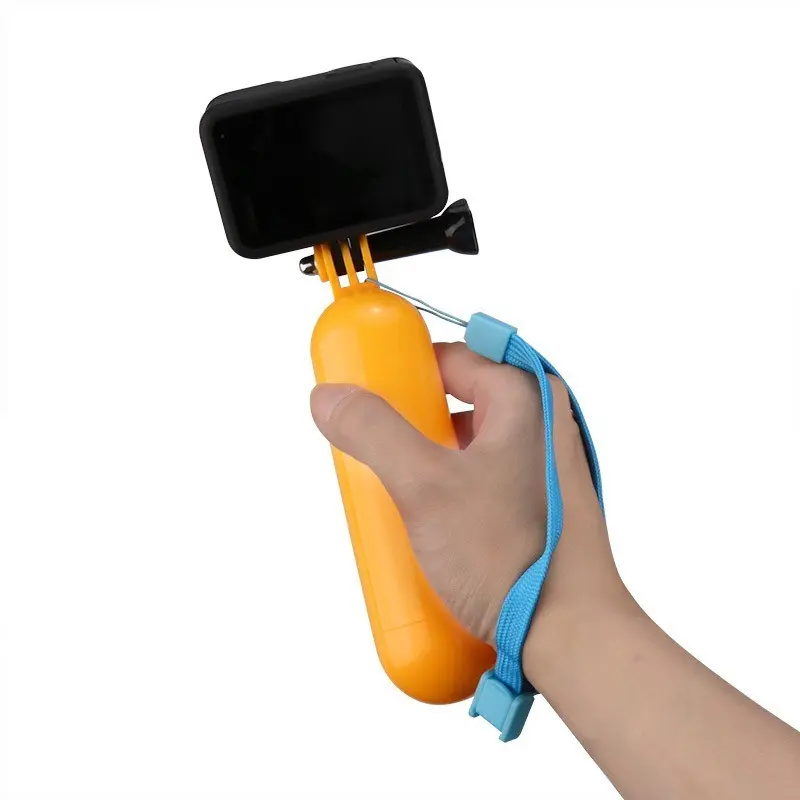 Waterproof Floating Buoyancy Hand Grip, Anti-Sink Selfie Stick, Adjustable Wrist Lanyard, Compatible with Gopro, Dji, Insta360, for Water Sports