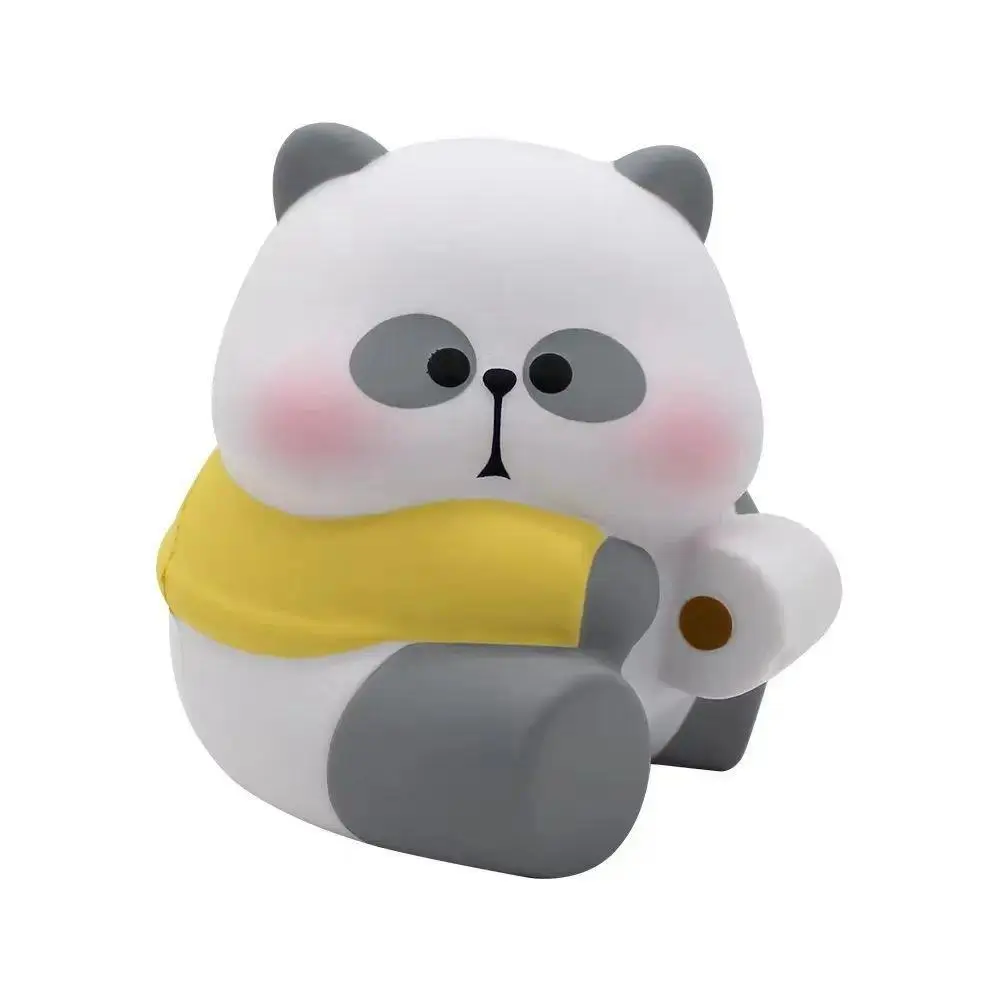 New PVC Panda Decompression toy Stress Relief Slow Rising Anti Stress Toy Squeeze Toys Gift Squeeze Toy children