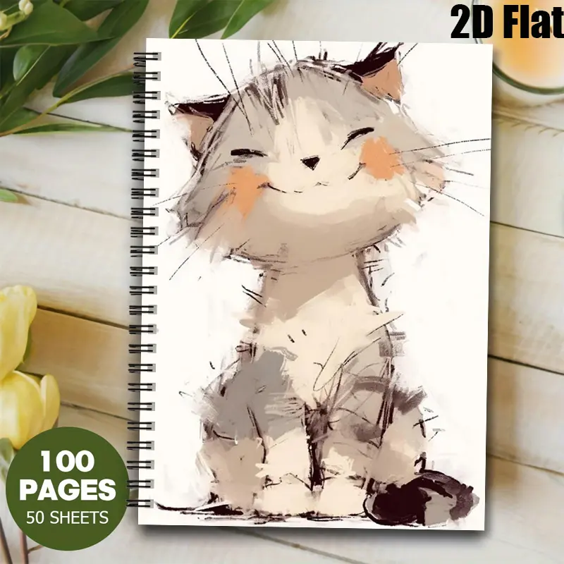 1pc Camping Journal Spiral Notebook, 5.7x8.26 inch, High-Quality Lined Pages, Durable Binding, RV Outdoor Adventure Log, Travel Diary, Perfect Gift for Outdoor Enthusiasts, Ideal for Hiking Trips, Vacation Memories, Birthday & Christmas Presents [2D