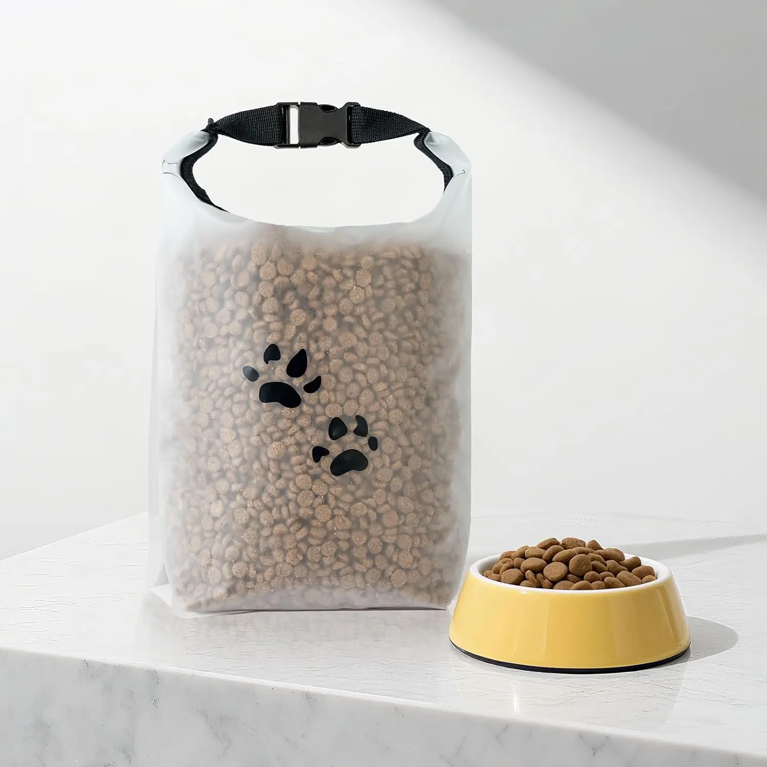 Storage Bag with Roll-Top Closure, for Traveling, Camping,Boarding,  Grade, 14 Cups (Mini)