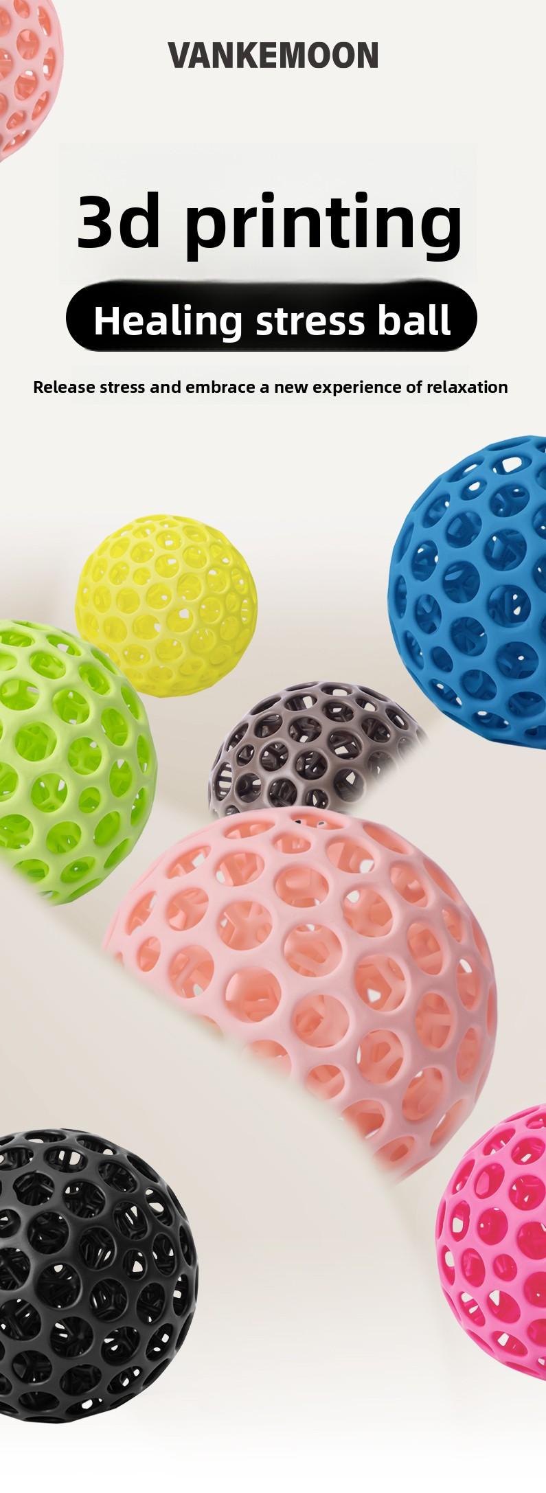 Wankeke Peak 3D Printing - A Therapeutic Stress-Relief Ball