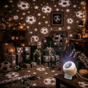 Dinosaur Pattern Rotating Projector Lamp, USB Powered, 360 Degree Adjustable, Fun and Imaginative Lighting, Birthday Party, Bedroom, Living Room
