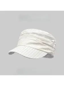 Classic Adjustable Beret Breathable Windproof Daily Big Head Women