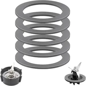 5Pcs Rubber Sealing O-Ring Gaskets Compatible with Oster and Osterizer Blender, Blender Gasket Replacement Parts Accessories