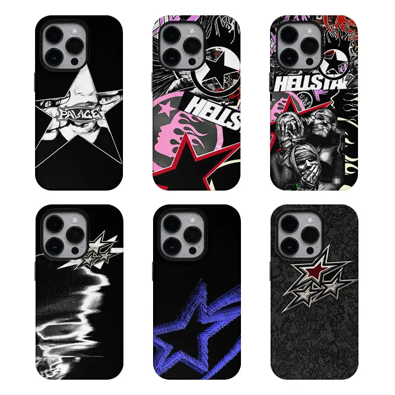 H-Hell Star T-Tough Phone Case – Ultimate Rugged Protection for Your PhoneSuitable for iPhone 17 Pro Max, Air 16, 15, 14, 13, 12, 11 Pro Max Plus / Samsung Galaxy, S25, S26, S24 Ultra, FE, Glossy p,waterproof,shockproof,caprisun,cute,cover,screen soft tpu