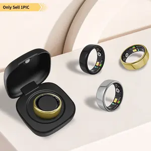 SIMSONLAB Smart Ring, Multifunctional Sports Tracking Ring with Charging Compartment, Fashionable Ring for Both Men and Women, Ideal for Holiday Gifts, Wearable Device,Multiple Sports Modes,Remote Control