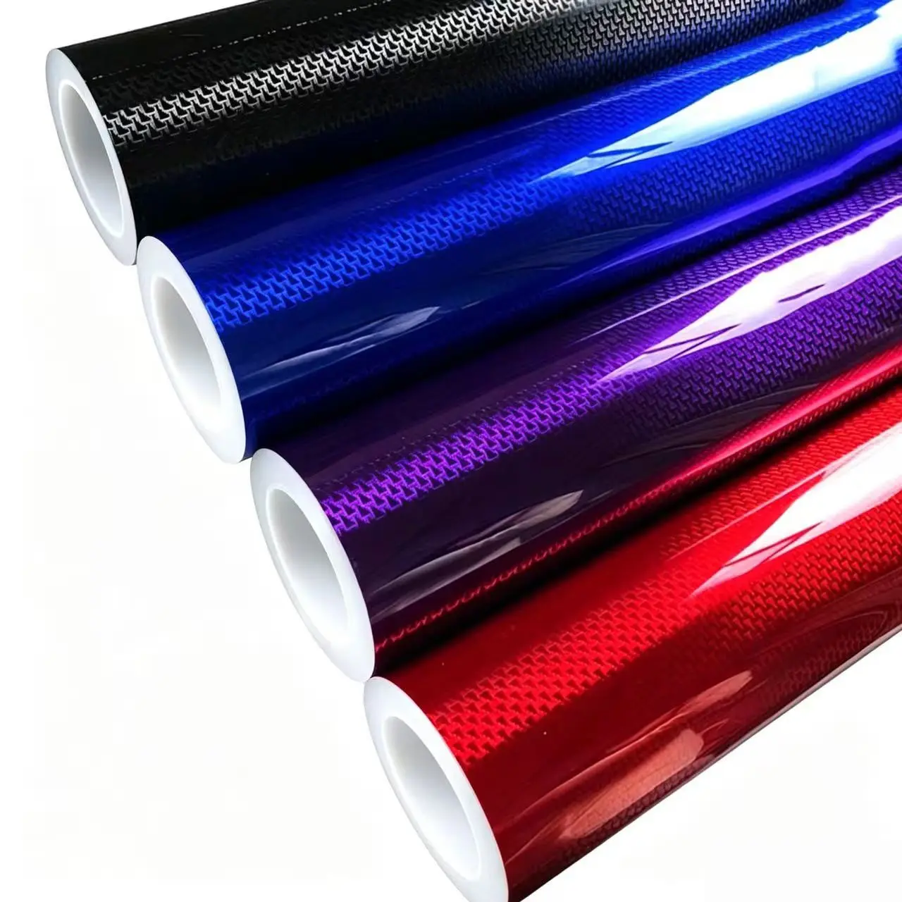 PET Multiple Colors Ghost Carbon Fiber Chrome Metallic Aircraft Pattern Vinyl Wrap Film Car Motorcycle Waterproof Sticker Decal With Air Release Self Adhesive, Vinyl Wrap For Cars