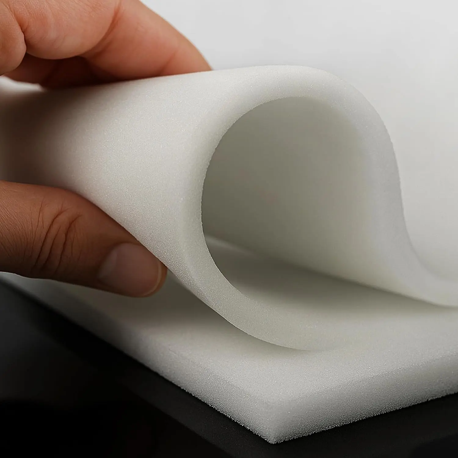 59"x 79" Inch High Density Foam Sheets, 35D Durable Craft Foam Large Cushion Foam for Shipping, Packing, Mailing, DIY Projects, Cosplay, Protective Padding(0.4" 59"x 79",White)