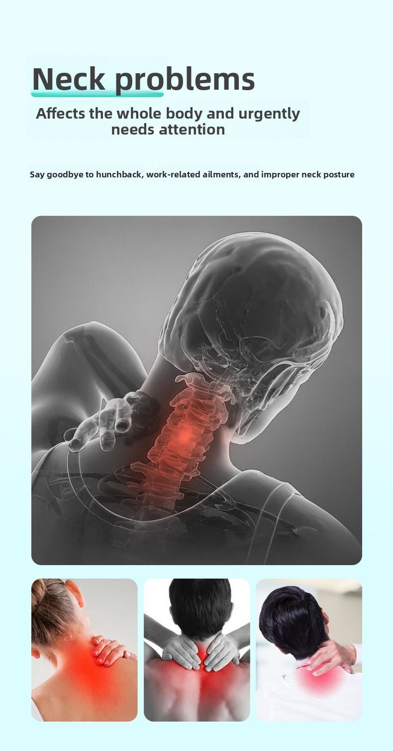 Cervical brace, neck elevator, fixed support frame, anti-head lowering, adult and child household cervical tilt aligner Cervical brace, neck elevator, fixed support frame, anti-head lowering, adult and child household cervical tilt aligner