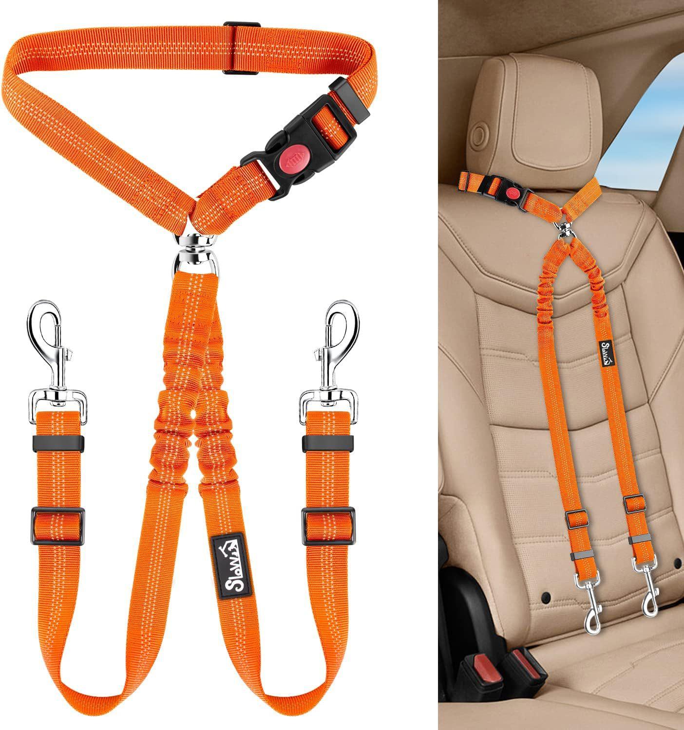 Pet Supplies Double Dog Leash, Coupler Lead, Dog Collar & Pet Safety Belt
