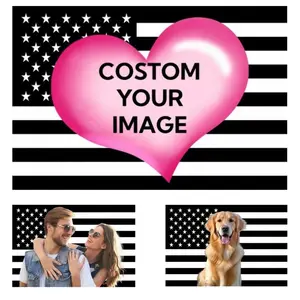 Custom America Flag Personalized Flags Design Your Image Funny Tapestry Poster For Decorate Club valentine's gift for bf Decoration Photowall decor flags mothersdaygift