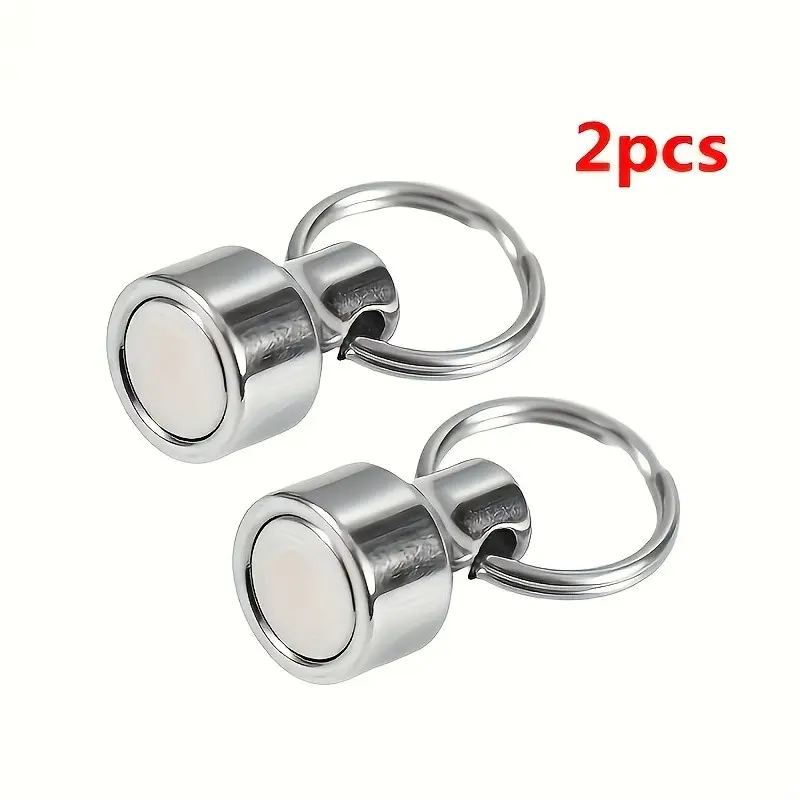 2-Pack Strong Magnetic Metal Buckles, Ideal for Outdoor Tools, Camping Gear, Backpacks, and Equipment, Durable and Reliable Fasteners