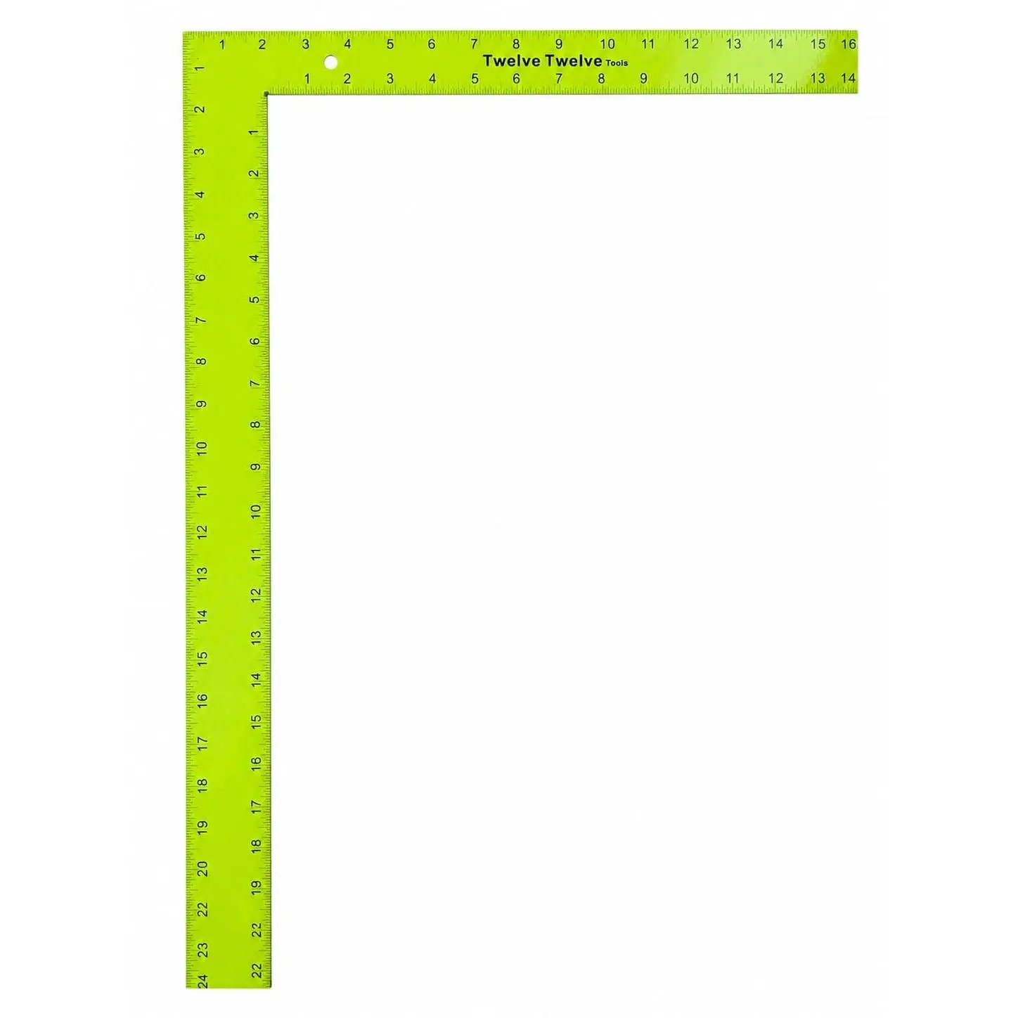 24x16 Carpenter Square – High Visibility Framing Square, Durable 3/32” Steel, Easy-to-Read Markings