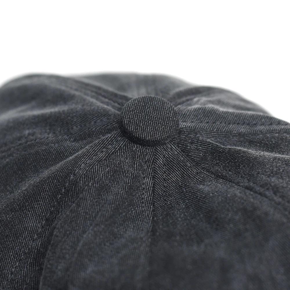 Unisex Four Seasons Cotton Newsboy Caps Men Women Octagonal Hat For Male Detective Hats Retro Flat Caps