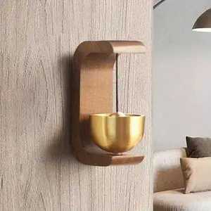 Japanese Wooden Wind Chime Doorbell, Wireless Entry Decor, Soothing Sound, Elegant Valentine's Gift, Door Decoration