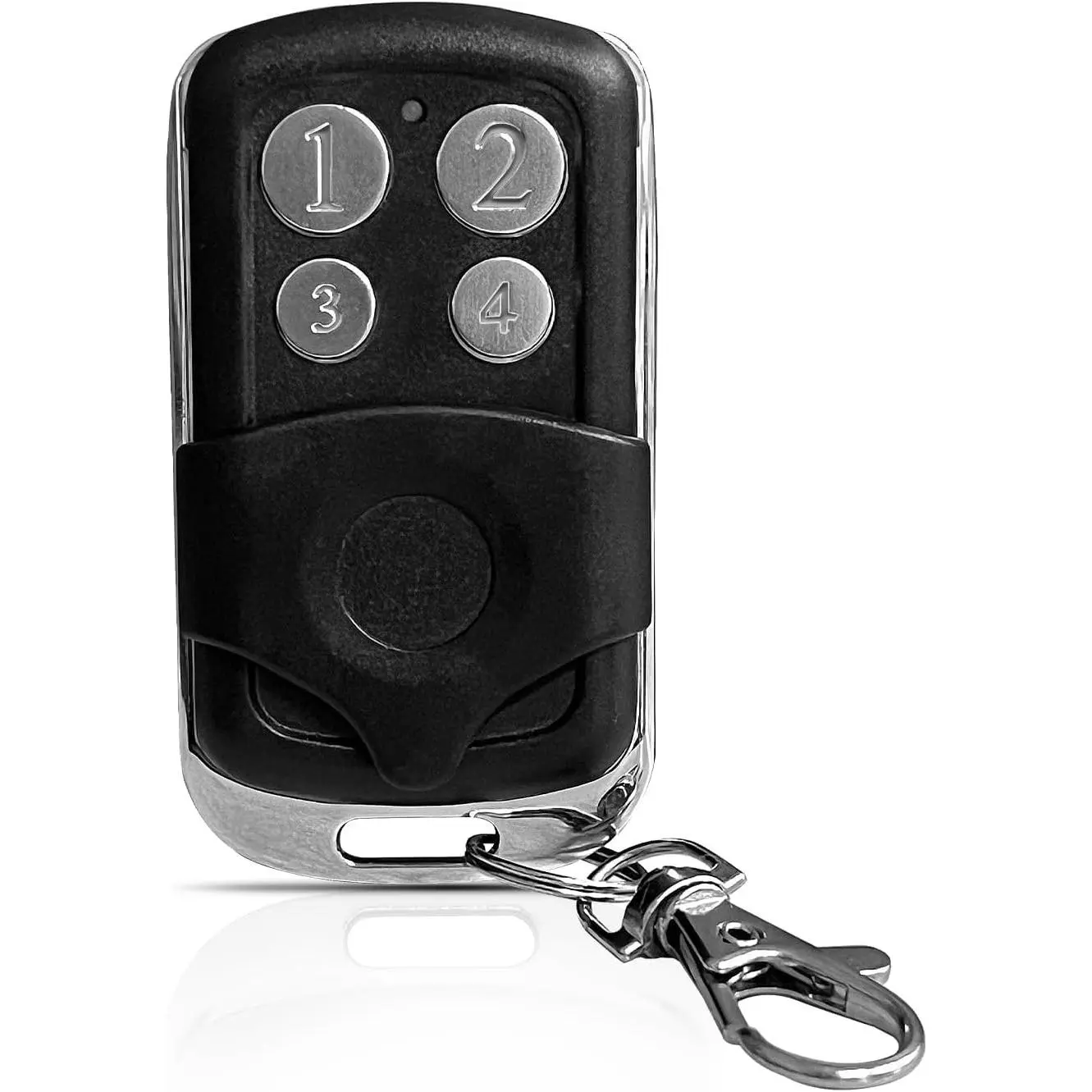Gate Opener Remote Control Transmitter for Automatic Gate Opener Hardware Control Remote Security Gate Controller with Keychain Electric Rolling Driveway Gate Opener Closer Security Kit RemoteGift