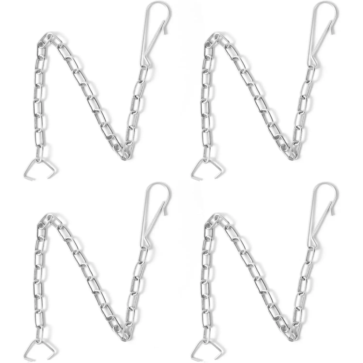 4 count Toilet Flapper Chain Stainless Steel Toilet Chain | Toilet Handle Chain  Kit Toilet Flapper Lift Chain Fits  Flappers