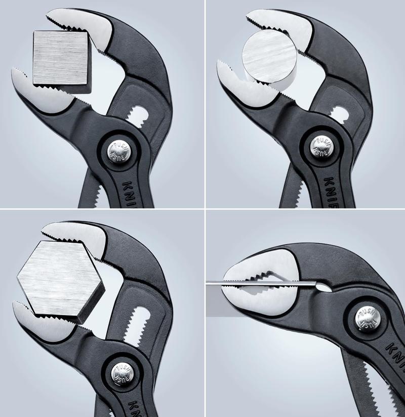 Groove Joint Pliers 5/7 Inch with Fast Adjustable Pliers V-Jaw Tongue and Groove Pliers Wrench for Water Pump,Home Repair,Plumbing,Gripping,Nuts,Bolts,Pipe,Fittings