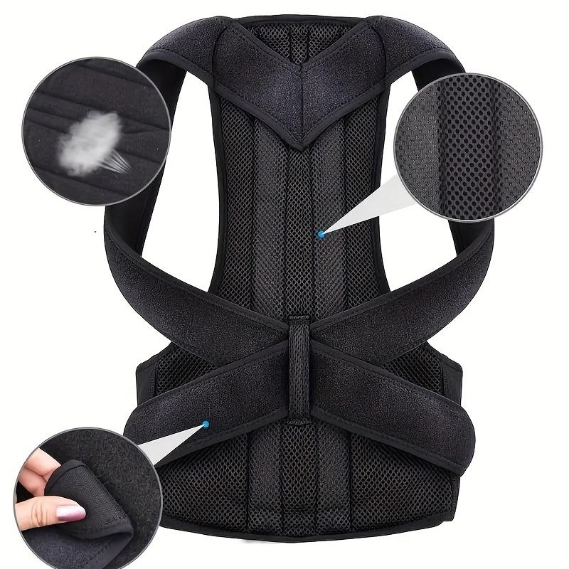 Adjustable Unisex Posture Corrector Brace - Stop Slouching and Hunching, Improve Back Alignment & Clavicle Support, Healthcare Aid