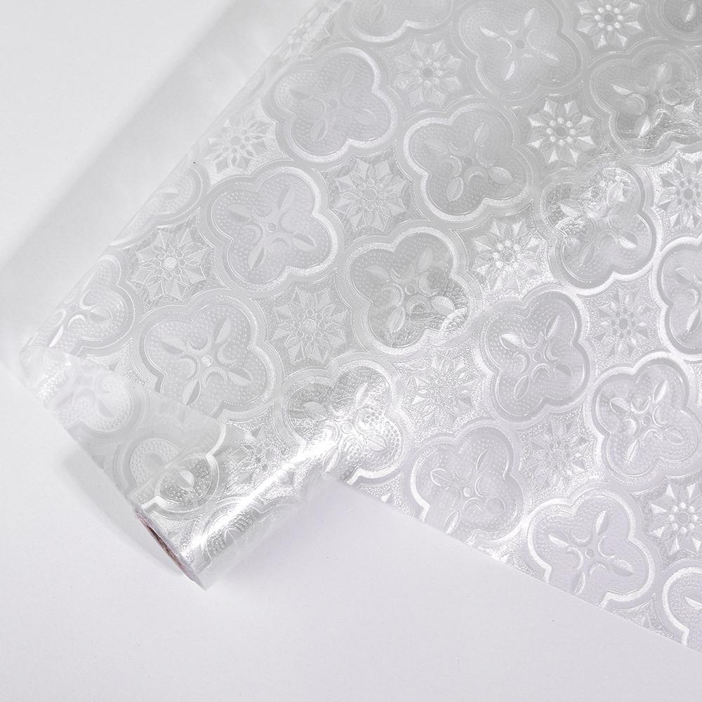 Malus Spectabilis Pattern Privacy Sticker, 1 Roll Static Cling Privacy Window Film, Sun Shade Film, Home Decor Sticker for Living Room Bedroom Room Decor, Window Privacy Films Interior Decoration Accessories, Window Decorations Supplies#GLOBAL PICKS