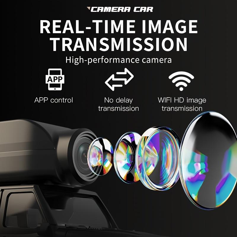 Remote control drift car (with camera) suitable for adults and teenagers - 1:64 scale, 2.4G, independent suspension system, metal frame, mini off-road vehicle, FPV racing drone, RC climbing car, birthday/Christmas gift.