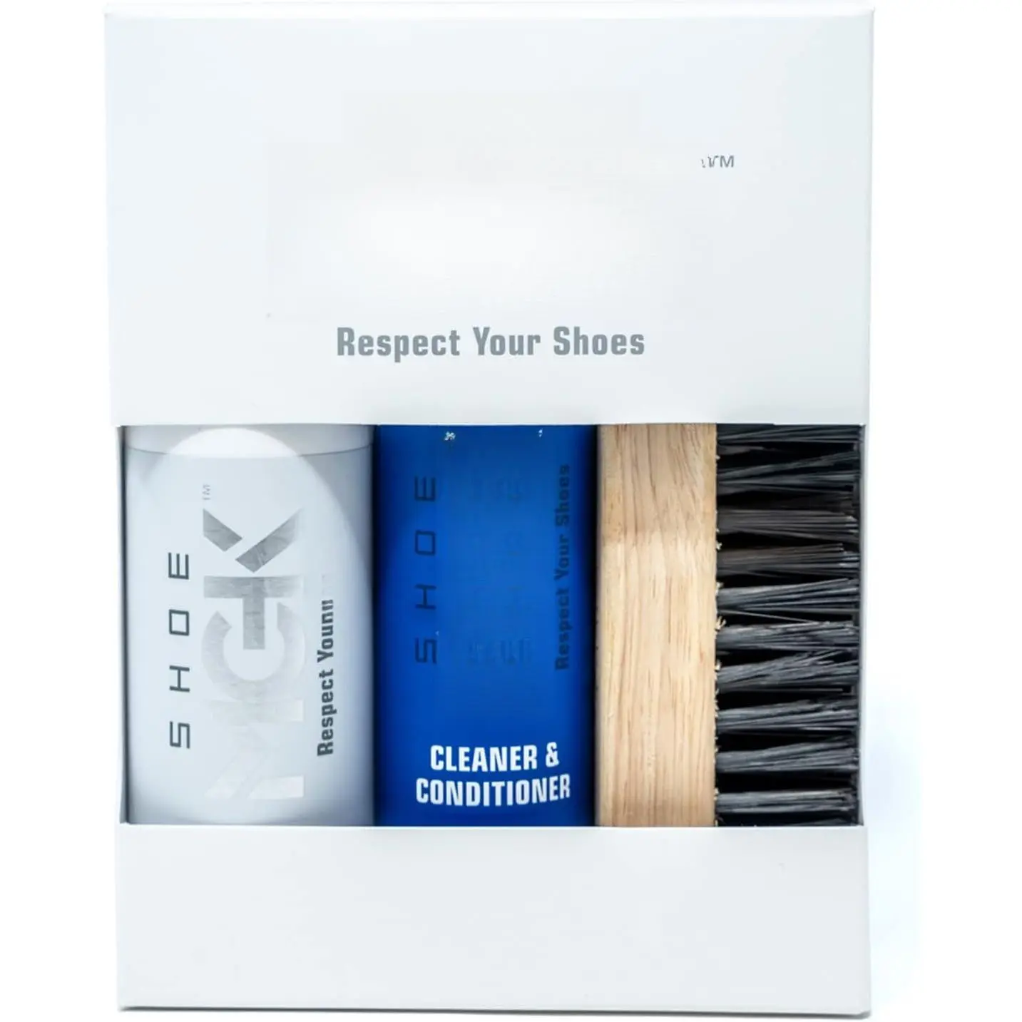 - Kit – White Sneaker Cleaner Kit with  Whitener & Brush